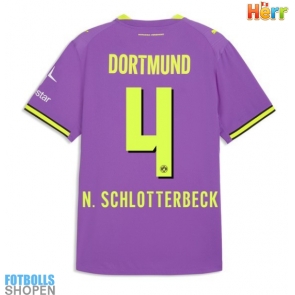 Billiga Borussia Dortmund Nico Schlotterbeck #4 Tredjeställ 2026-27 Kortärmad